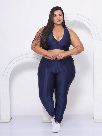 Calça Legging 3D Cintura Alta