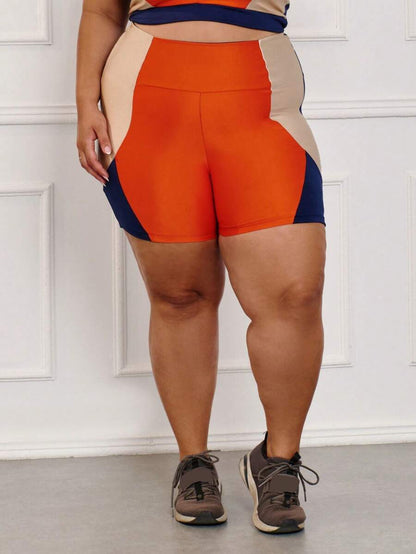Shorts Feminino Plus Size com Cintura Elástica