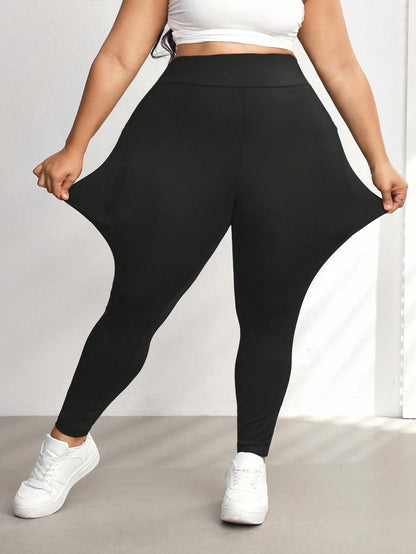 Legging Bolsos Laterais Extra Plus Size