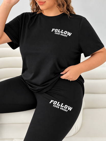Conjunto Plus Size Feminino para Academia e Caminhada
