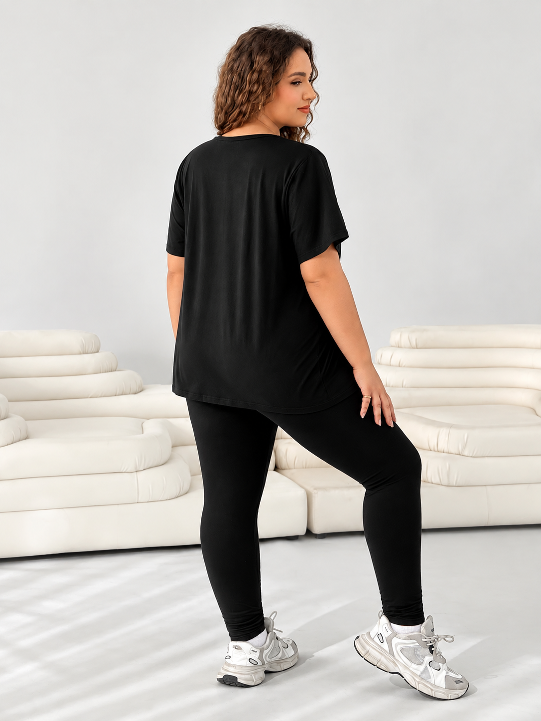 Conjunto Plus Size Feminino para Academia e Caminhada