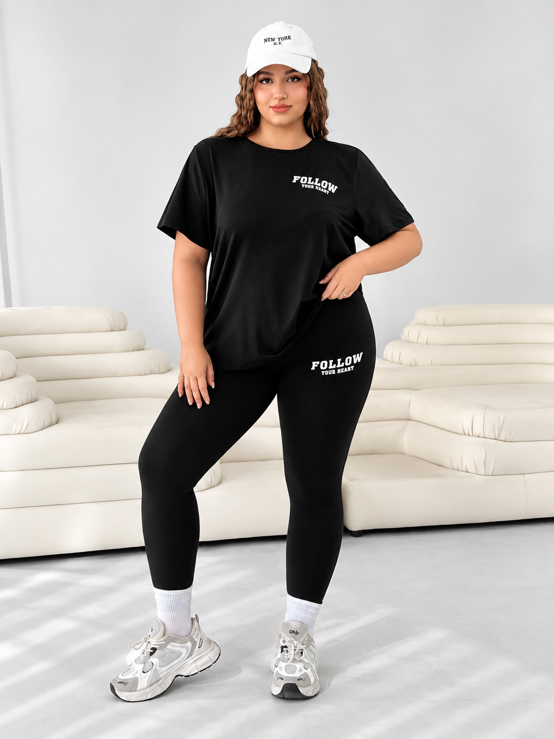 Conjunto Plus Size Feminino para Academia e Caminhada