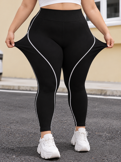 Legging Plus Size Cintura Alta Modeladora